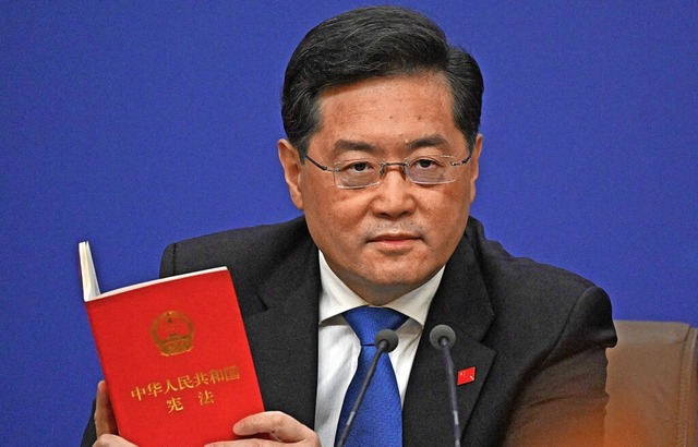 Chinas Auenminister Qin Gang im Mrz 2023  | Foto: NOEL CELIS (AFP)