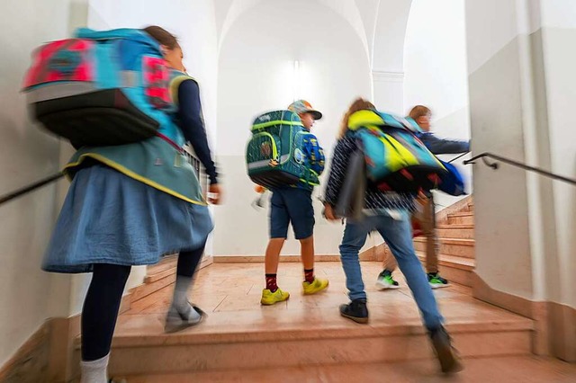 In der Grundschule in Oberschopfheim soll es Vernderungen geben.  | Foto: Peter Kneffel (dpa)