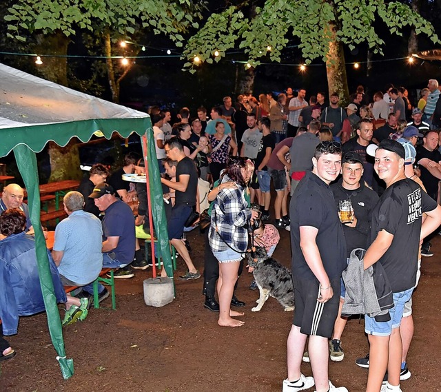 Das Fest des Gesangvereins Pfaffenberg war wieder gut besucht  | Foto: Georg Ganter