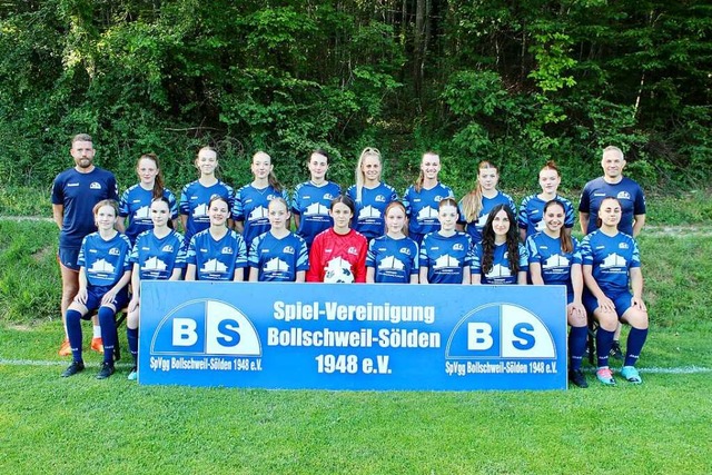 Die neue Damenmannschaft der Spielvereinigung Bollschweil-Slden  | Foto: Christina Supper