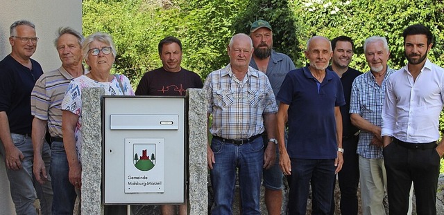 Der SPD-Bundestagsabgeordneten Takis M...bei seinem Besuch in Malsburg-Marzell.  | Foto: Rolf-Dieter Kanmacher