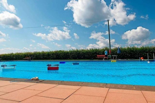 Im Freibad Kappel findet ein besonderes Wasserspiel statt