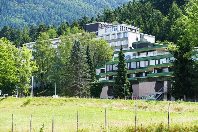 Das hintere Gebude der Waldkircher He...n 1970er-Jahren, das vordere von 1982.  | Foto: Sylvia Sredniawa