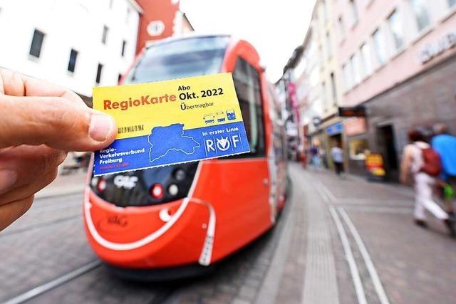Freiburger Verkehrs-AG: Regiokarte wird wohl langfristig zum Auslaufmodell