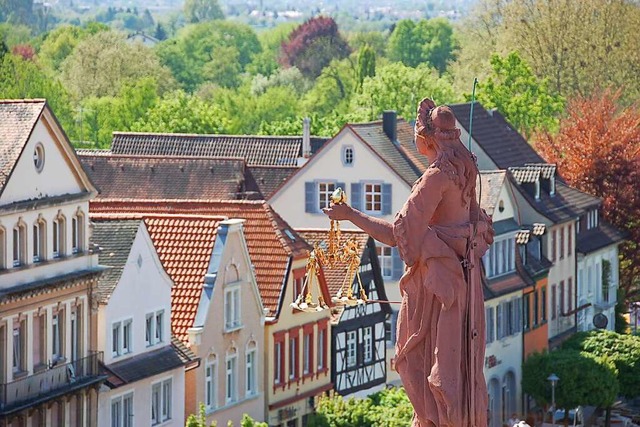 Justitia ber Offenburg  | Foto: Helmut Seller