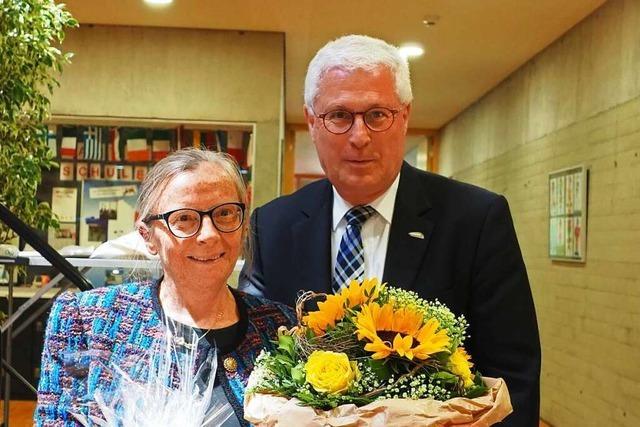 Rektorin Silke Wiener sagt dem Weiler Oberrheingymnasium Lebwohl