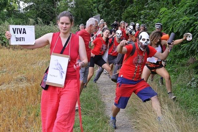 Flashmob gegen Rodungen