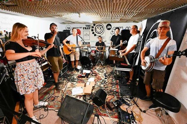 Diese jungen Modern-Country-Musiker aus Vörstetten zeigen am Samstag ihr Können