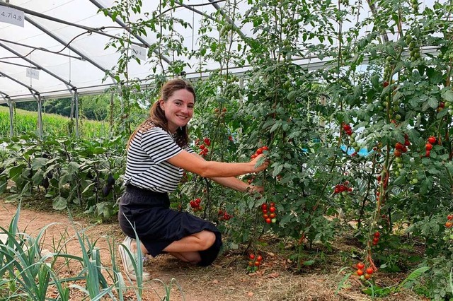 Simone Erb in ihrer Solarie in Friesenheim  | Foto: bbur