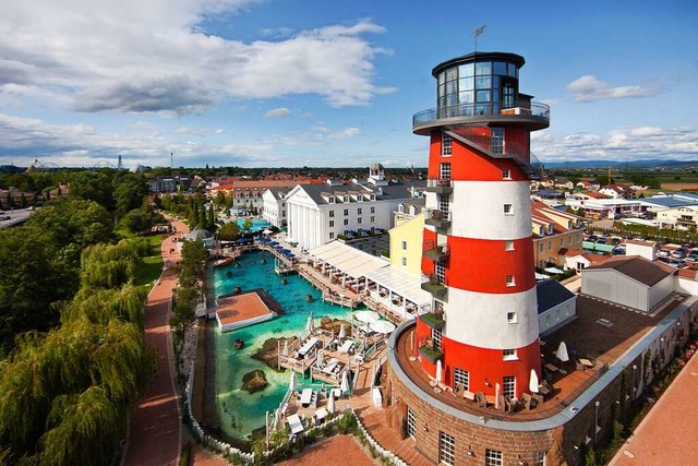 Das Hotel Bell Rock im Europa-Park in ... das Ziel der BZ-Hautnah-Sommeraktion.  | Foto: Euopa-Park