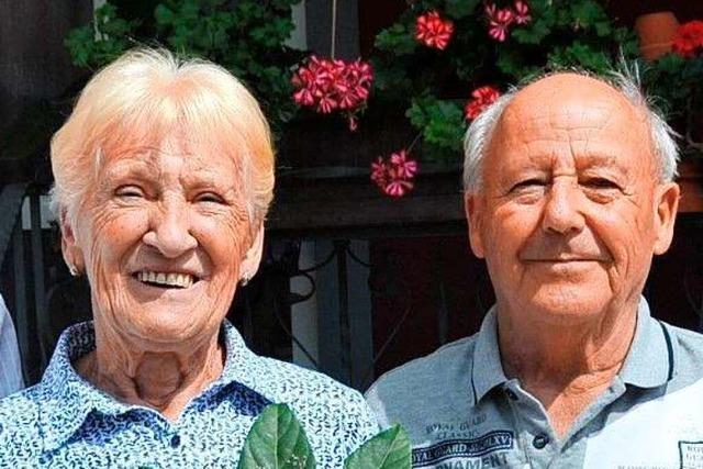 Vor 60 Jahren sagten Ilse und Dieter Sacherer aus Oberrotweil zweimal Ja