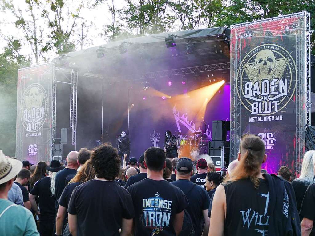 Metal-Fans feierten am Wochenende bei 