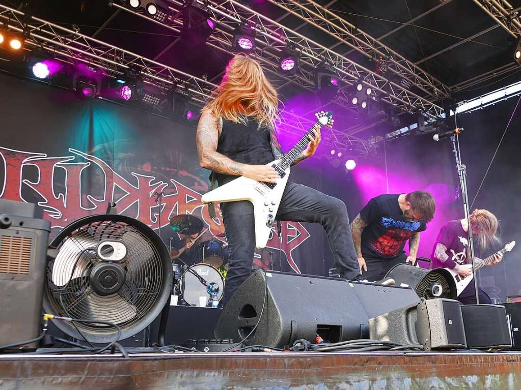 Metal-Fans feierten am Wochenende bei 