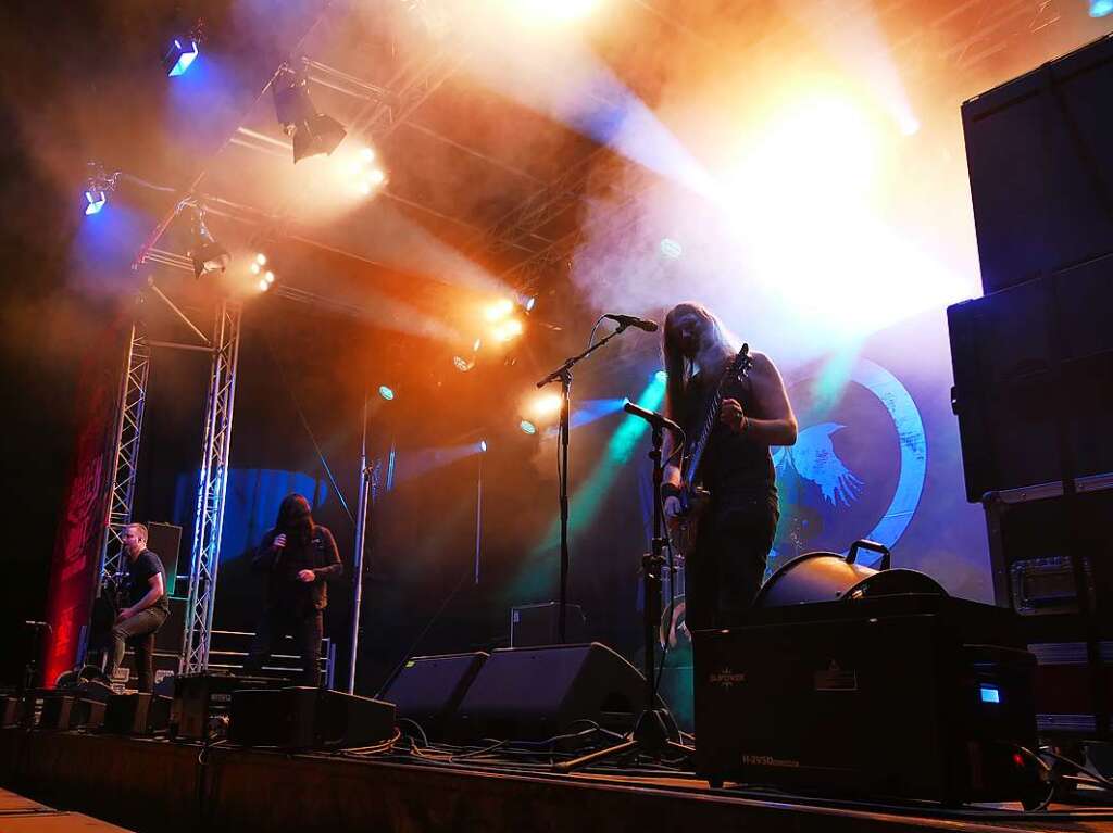 Metal-Fans feierten am Wochenende bei 