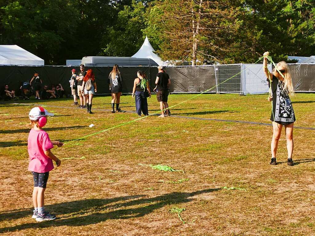 Metal-Fans feierten am Wochenende bei 