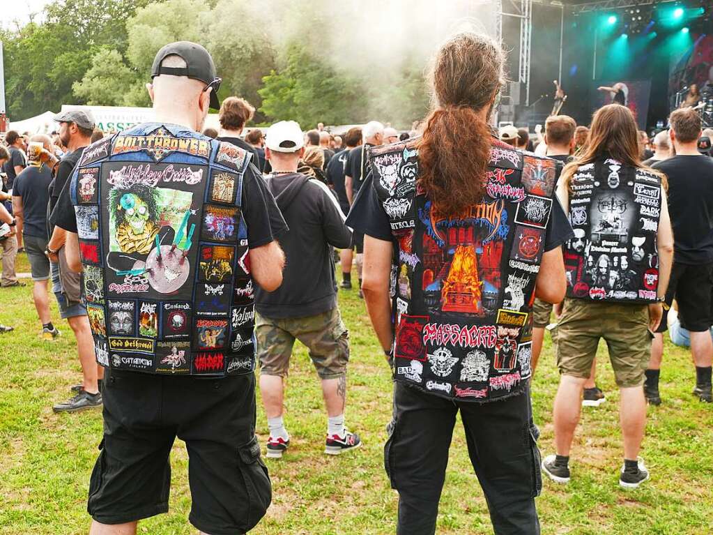 Metal-Fans feierten am Wochenende bei 