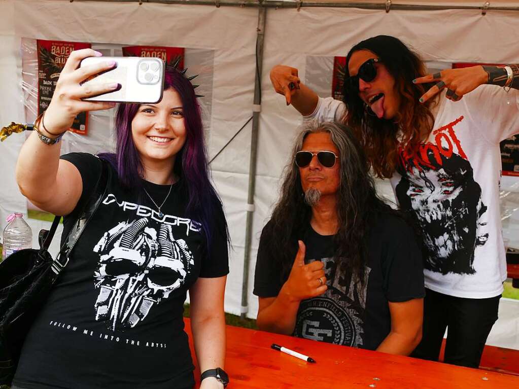 Metal-Fans feierten am Wochenende bei 