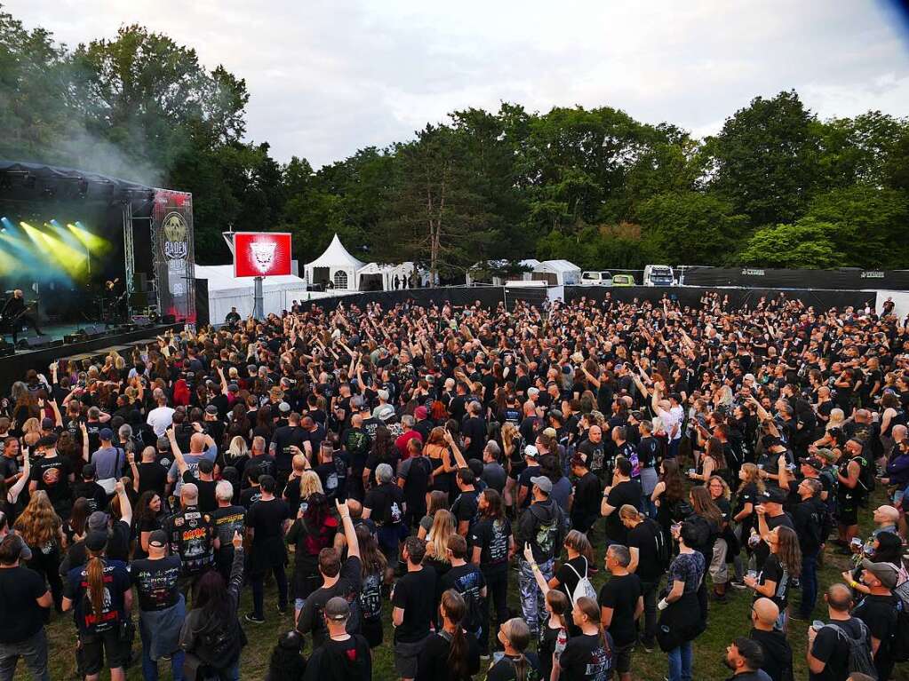 Metal-Fans feierten am Wochenende bei 