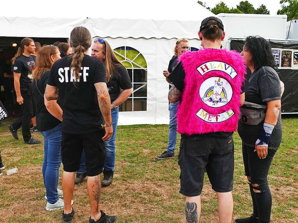 Metal-Fans feierten am Wochenende bei 