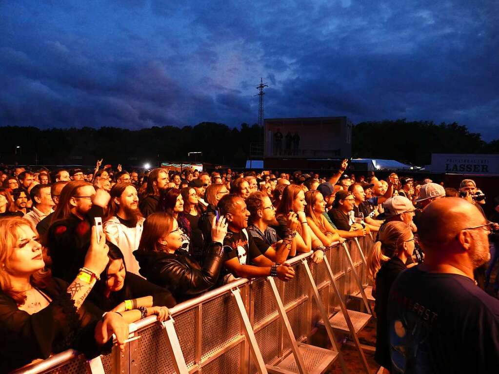 Metal-Fans feierten am Wochenende bei 