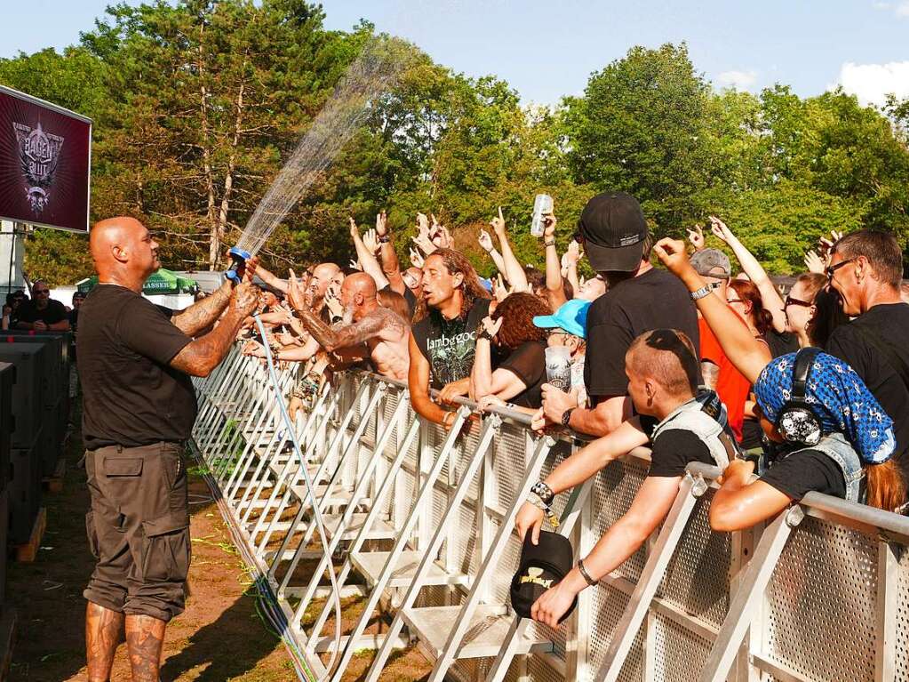 Metal-Fans feierten am Wochenende bei 