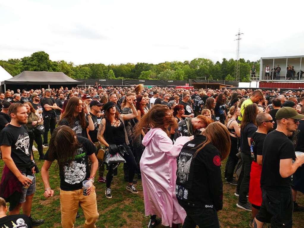 Metal-Fans feierten am Wochenende bei 