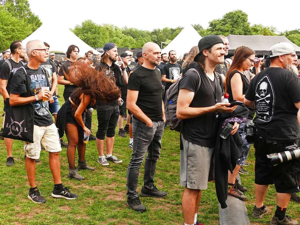 Metal-Fans feierten am Wochenende bei 