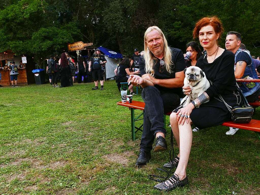 Metal-Fans feierten am Wochenende bei 