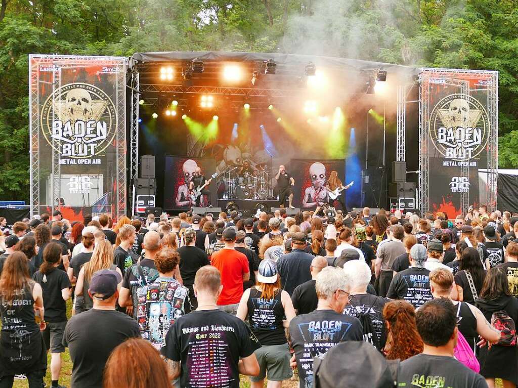 Metal-Fans feierten am Wochenende bei 