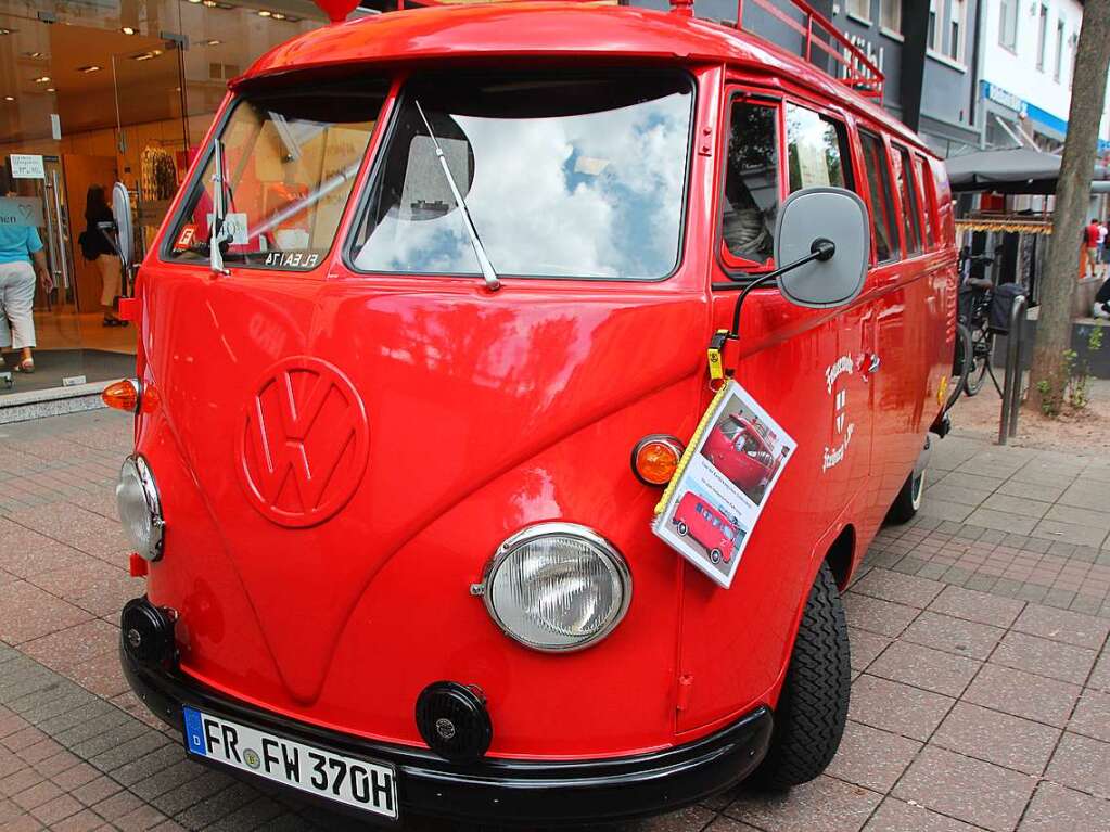 Kehl sieht rot: Tausende Besucher und Feuerwehrleute kamen zum Landesfeuerwehrtag in Kehl.