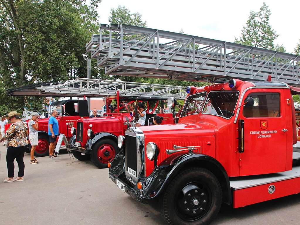 Kehl sieht rot: Tausende Besucher und Feuerwehrleute kamen zum Landesfeuerwehrtag in Kehl.