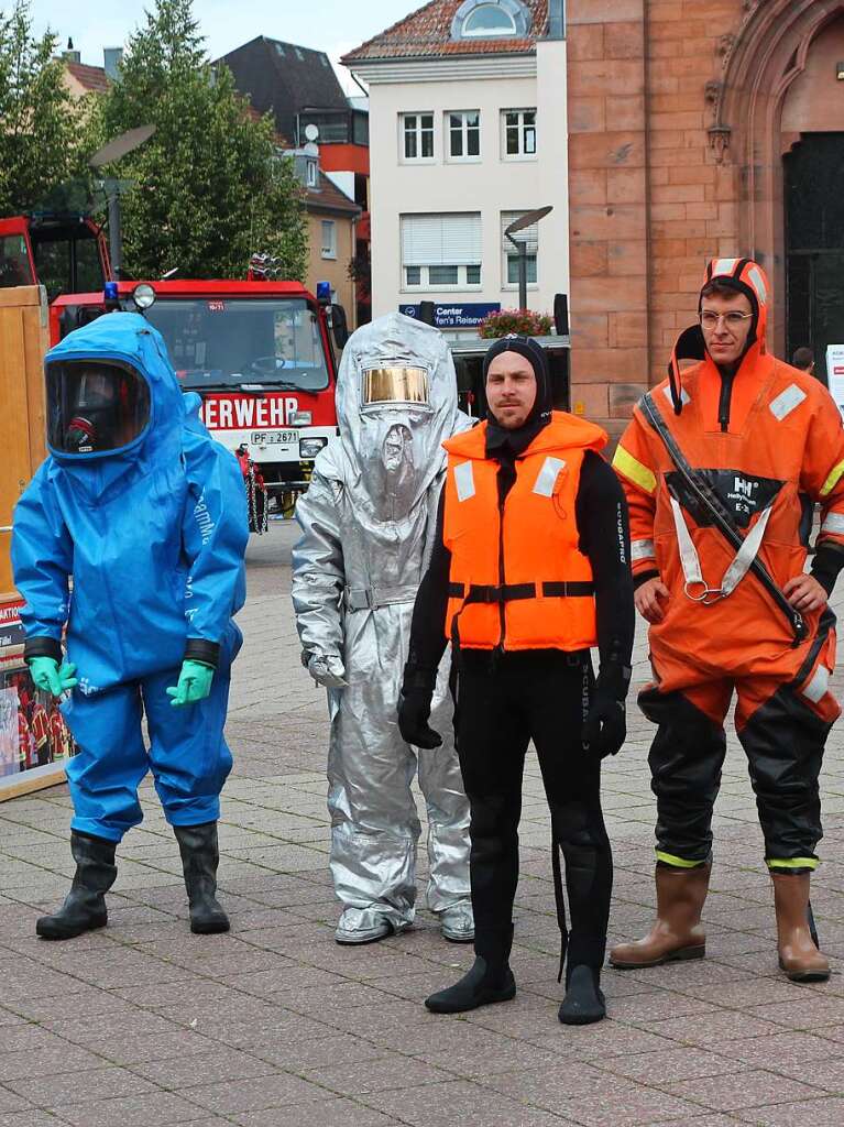 Kehl sieht rot: Tausende Besucher und Feuerwehrleute kamen zum Landesfeuerwehrtag in Kehl.