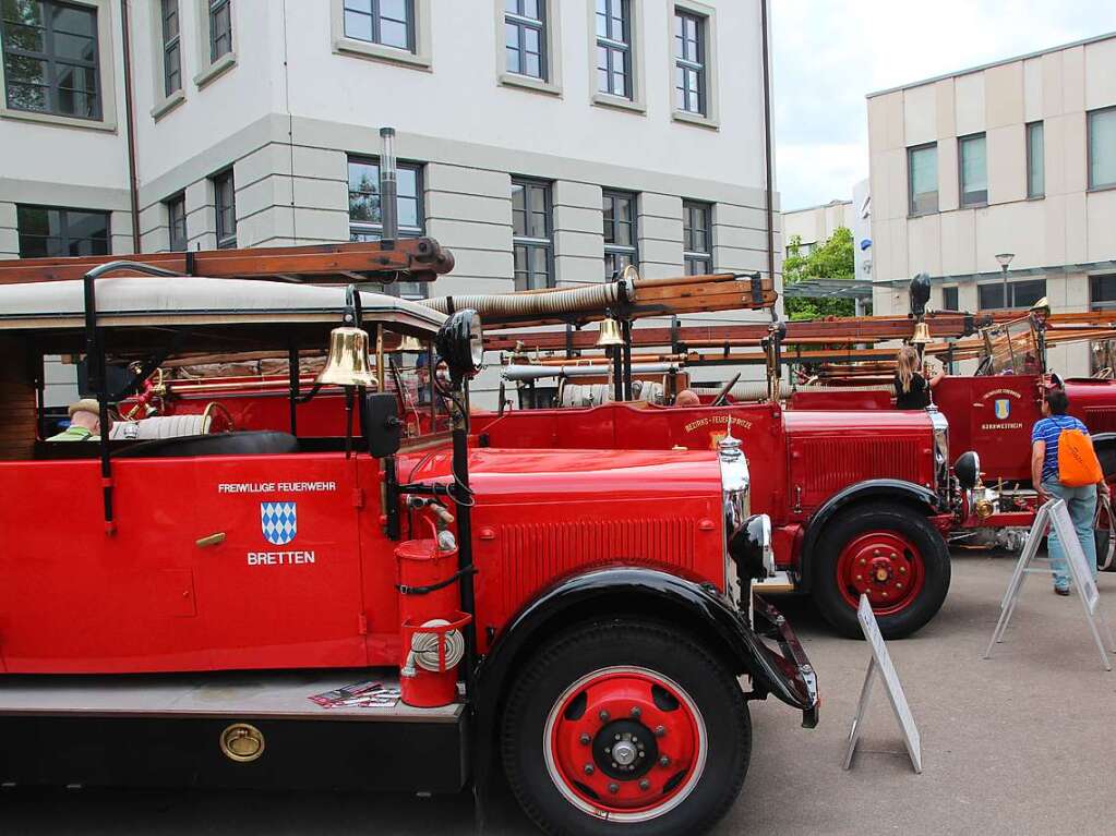 Kehl sieht rot: Tausende Besucher und Feuerwehrleute kamen zum Landesfeuerwehrtag in Kehl.