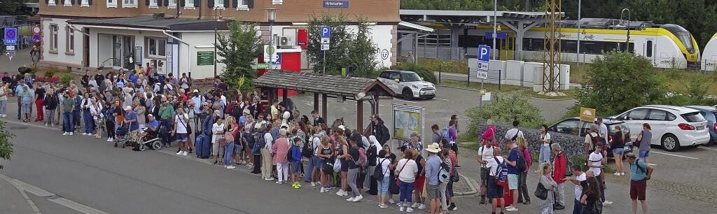 Long Wait at Hinterzarten Train Station Due to Staff Shortage and Overcrowding: Passenger Advisory Board Asks for Action