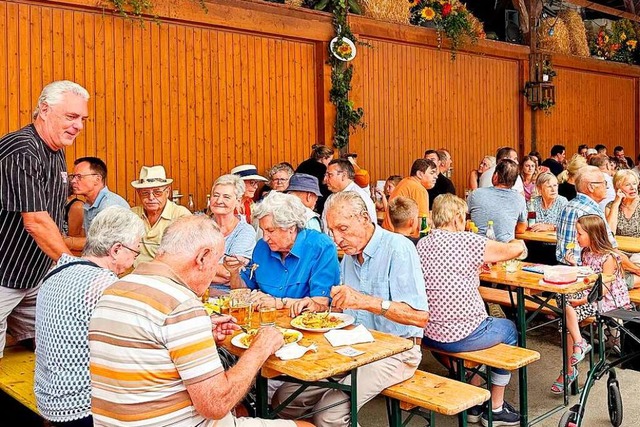 An den drei Festtagen des Schierehocks...oes Angebot an Speisen und Getrnken.  | Foto: Daniel Hengst