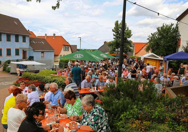 Das neue Konzept ist angekommen: Viele...her kamen am Wochenende nach Mahlberg.  | Foto: Sandra Decoux