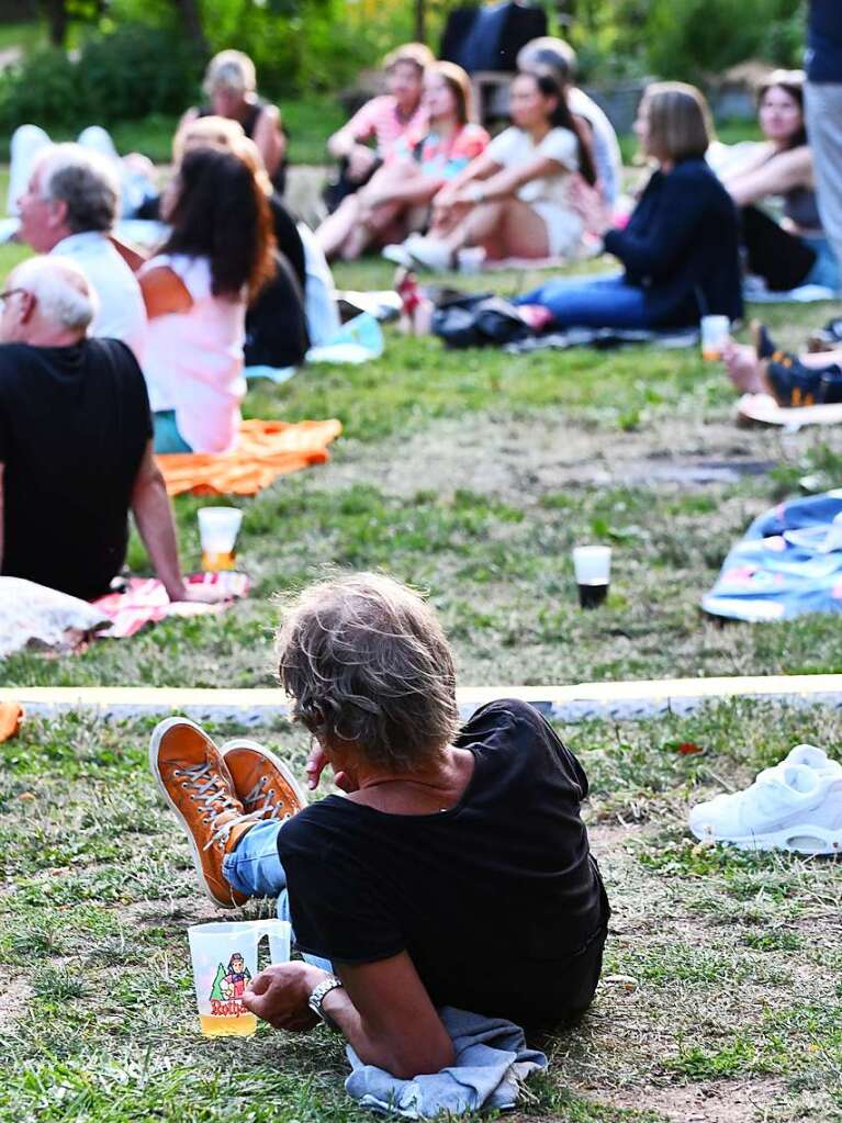 Stimmenkonzerte in familirer Atmosphre im Park des Werkraum Schpflin