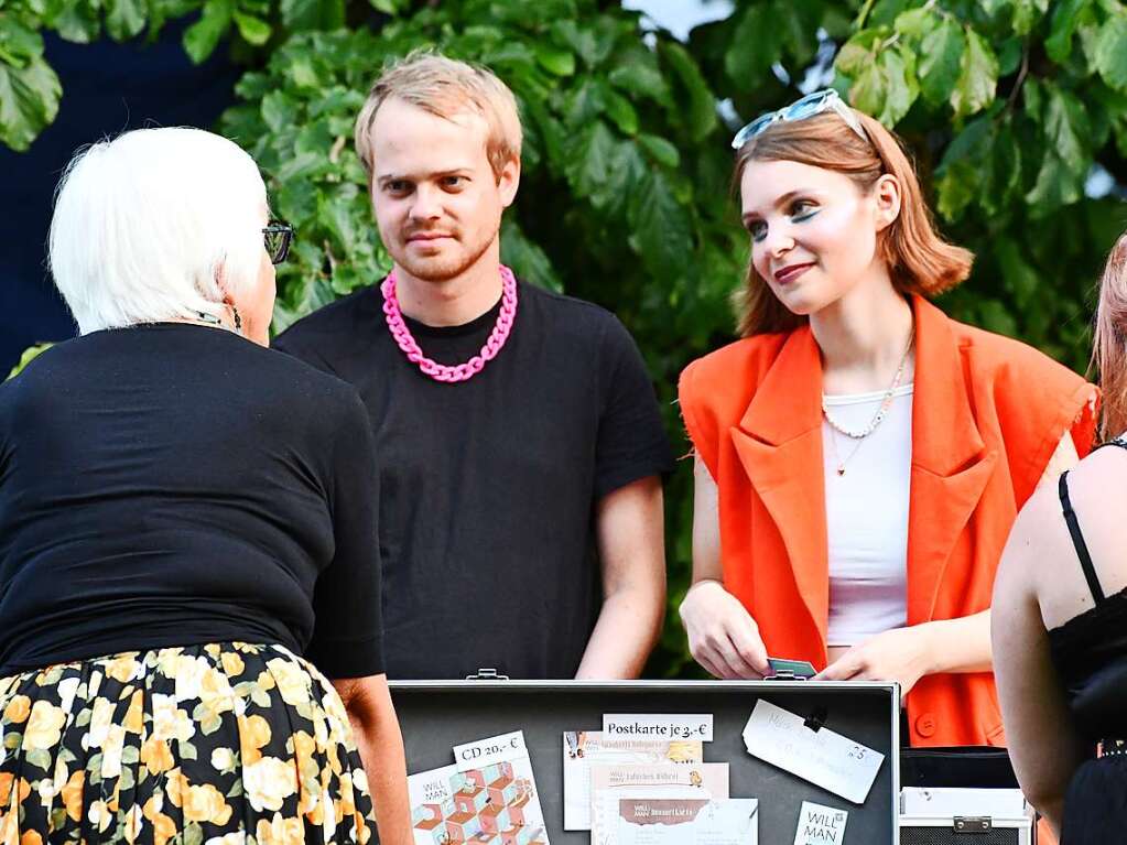 Stimmenkonzerte in familirer Atmosphre im Park des Werkraum Schpflin