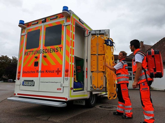 Ausflle von Fahrzeugen und Personal s...st des Kreises vergleichsweise selten.  | Foto: DRK Kreisverband