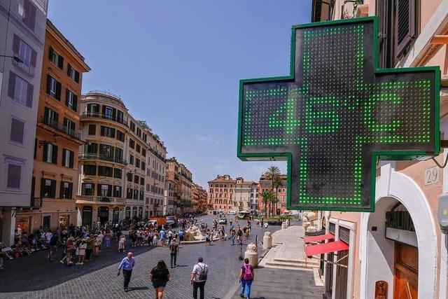 Neue Hitzewelle beschert Italien wieder sehr hohe Temperaturen