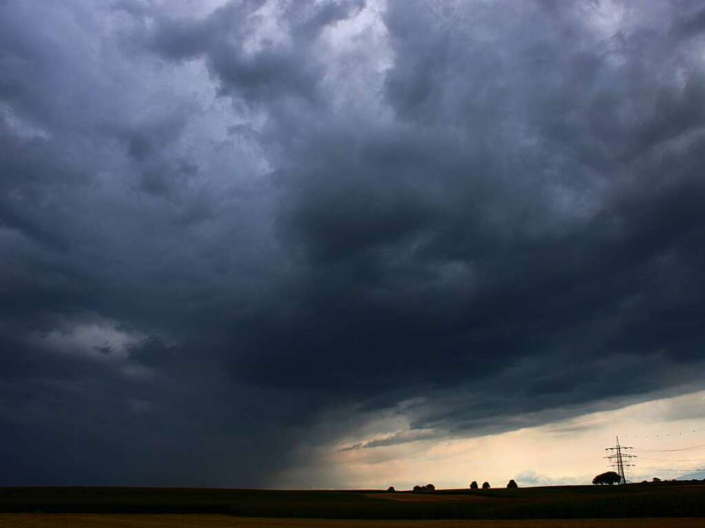 Lichtblick: Sicht von Gallenweiler Richtung Heitersheim