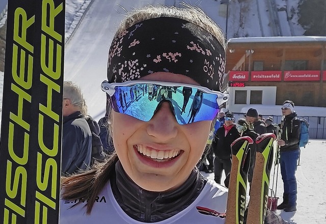 Annika Straub zhlt nicht nur im Schnee zu den Besten ihrer Altersklasse.  | Foto: privat