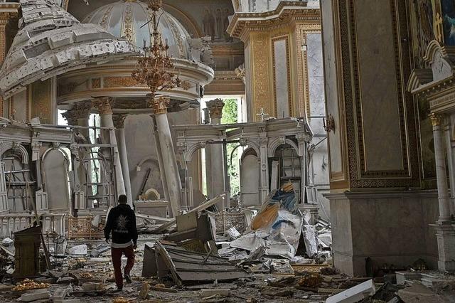 Angriffe auf Odessa treffen auch Kulturgüter und Kirche