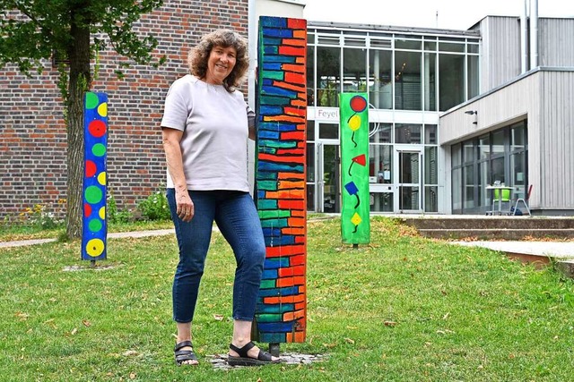 Die Ebneter Schulleiterin Karola Mitte... zum Schuljahresende in den Ruhestand.  | Foto: Thomas Kunz