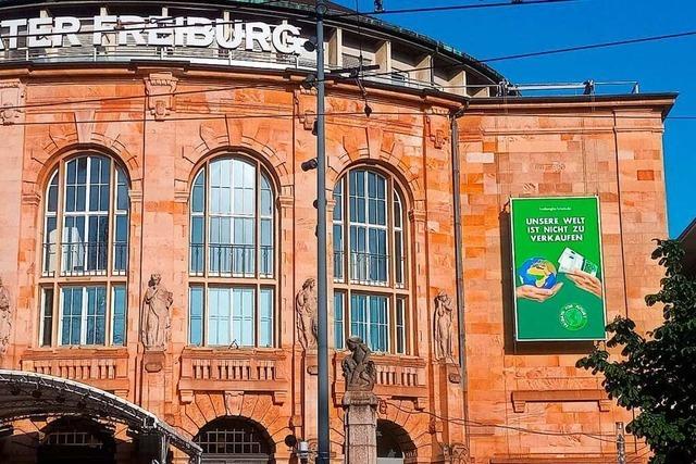 Theater Freiburg hängt Plakat von Fridays for Future ab – auf Drängen der Freien Wähler