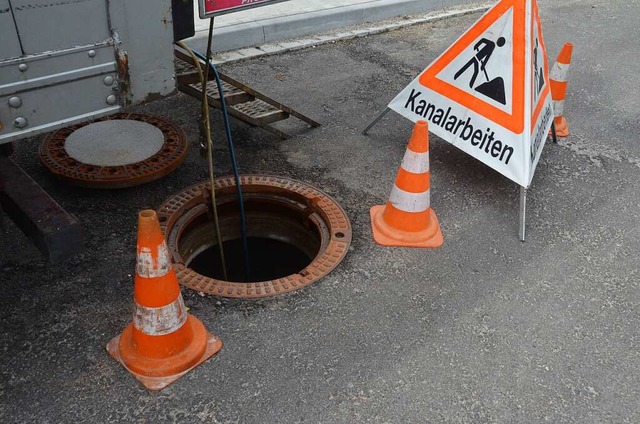 Das Abwassersystem in den GVV-Gemeinde...n erste Arbeiten in Utzenfeld starten.  | Foto: Peter Gerigk