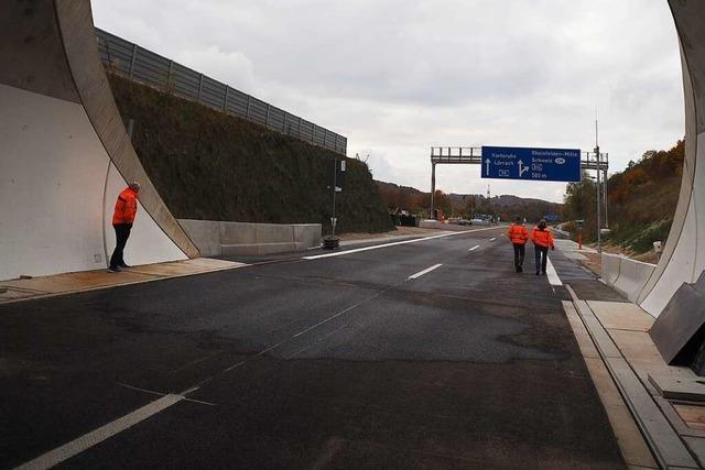 Autobahntunnel auf der A98 muss ab sofort für mehrere Wochen lang gesperrt werden
