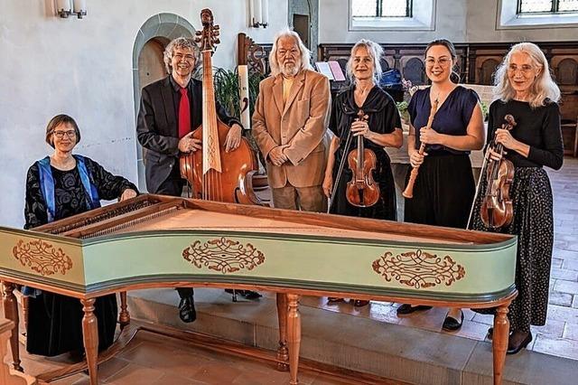 Musica poetica Freiburg mit Vertonungen lateinischer Andachtstexte in Kandern