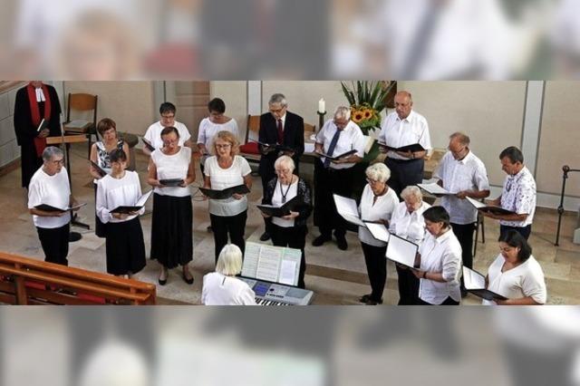 Der Kirchenchor Hugsweier gibt nicht auf