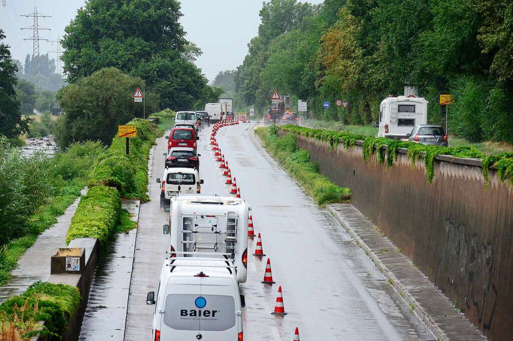 B31-Baustelle In Freiburg Sorgt Für Verkehrskollaps Zwischen Ost Und ...